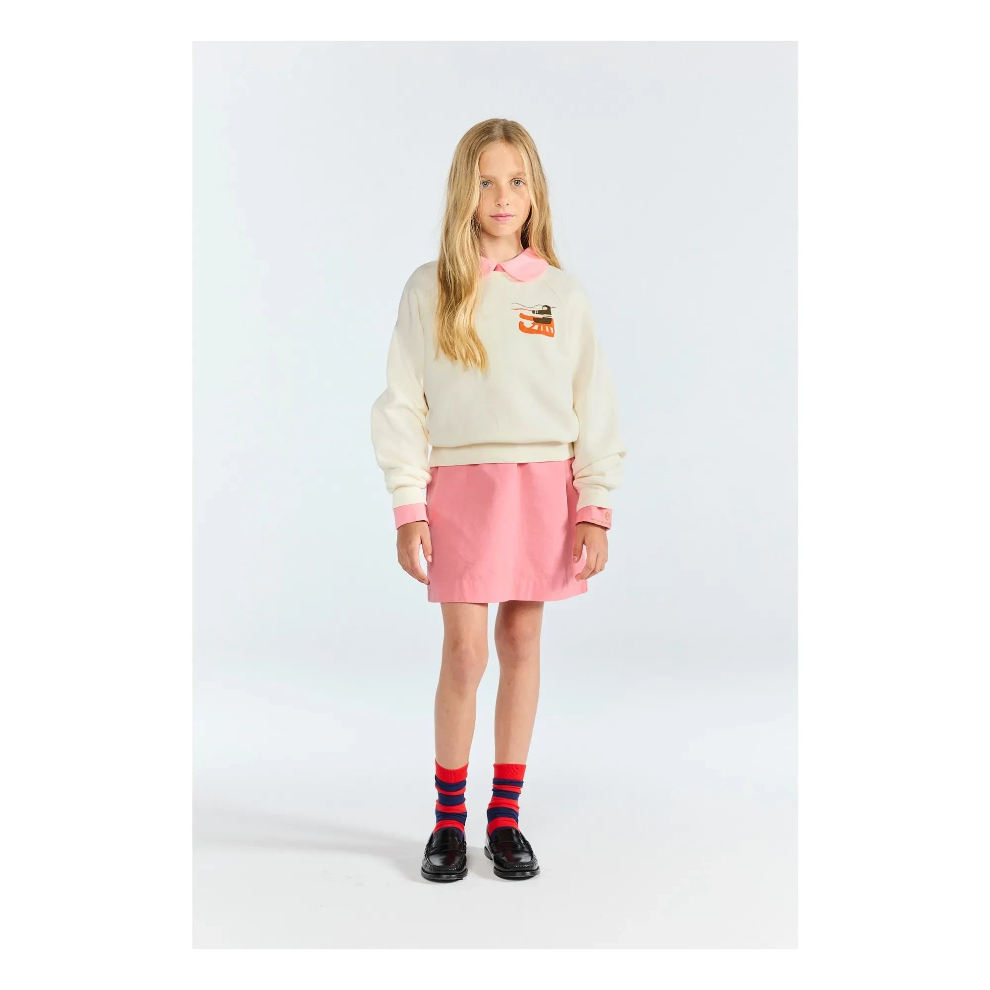 The Animals Observatory - Shark sweatshirt | Ecru