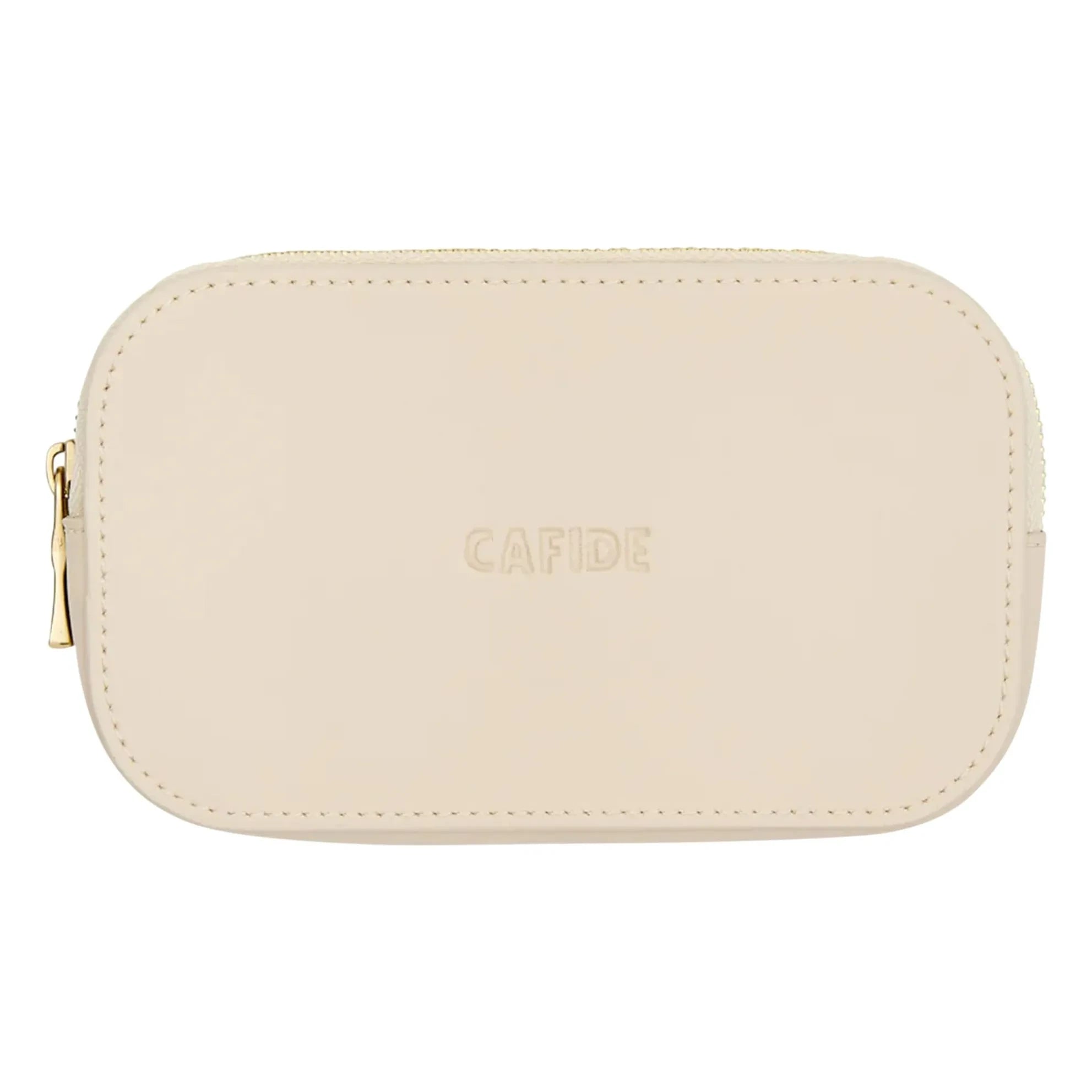 Cafide - Vegane Ledergeldbörse | Beige