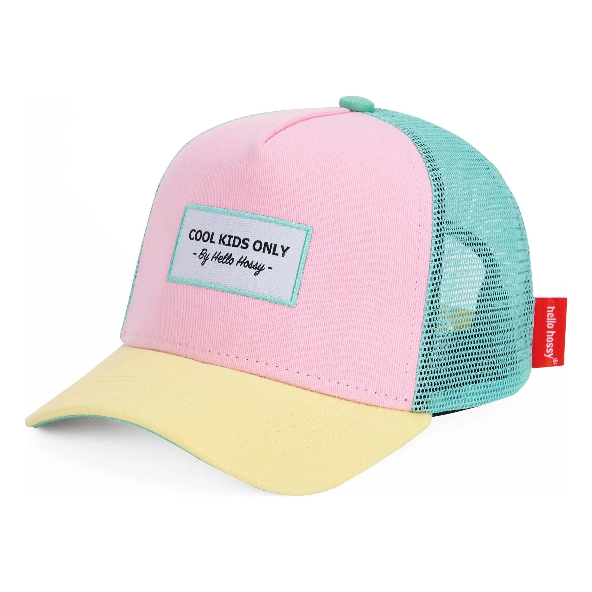 Hello Hossy - Trucker Mini Poppy Şapka | Soluk Pembe