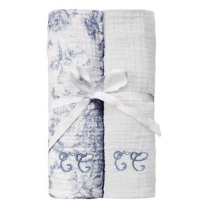 Tartine et Chocolat - Toile de Jouy bezler - 2’li Set | Lacivert