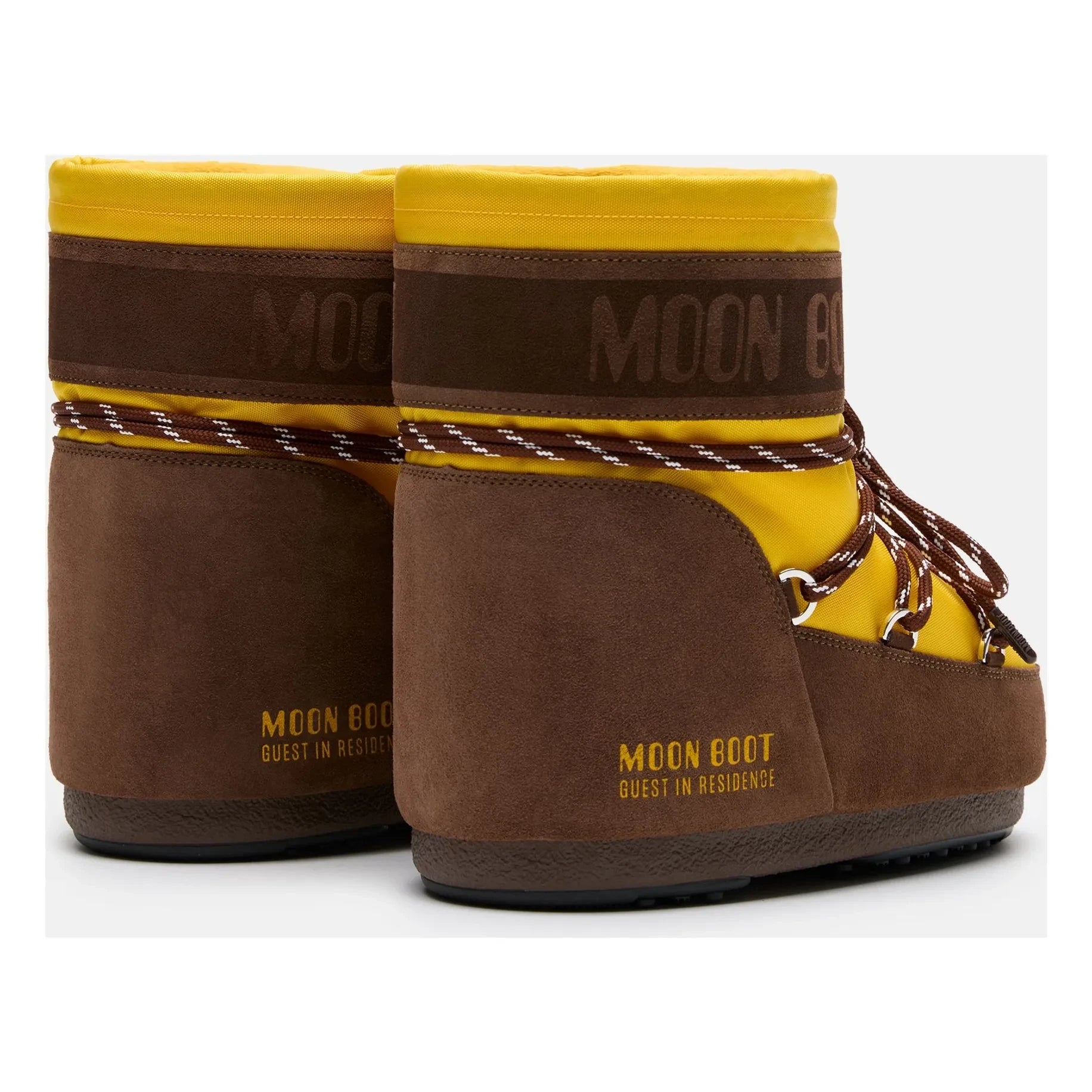 Moon Boot - MB x Guest in Residence Icon Low Nylon-Stiefel | Gelb