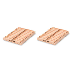 Liewood - Weston Foldable Baskets - Set of 2 | Tuscany Rose