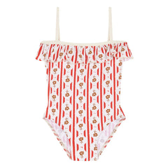 birinit - Valonga Baby Badehose Blumen | Rot