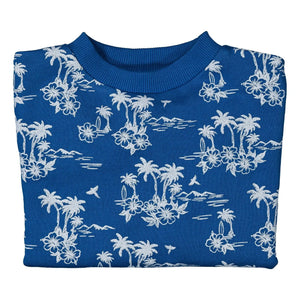 Louis Louise - Mike Hawaii Molton Sweatshirt | Indigo