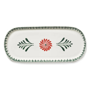 Serax - Baazar oval servis tabağı, Waww La Table - 2'li Set | Yeşil