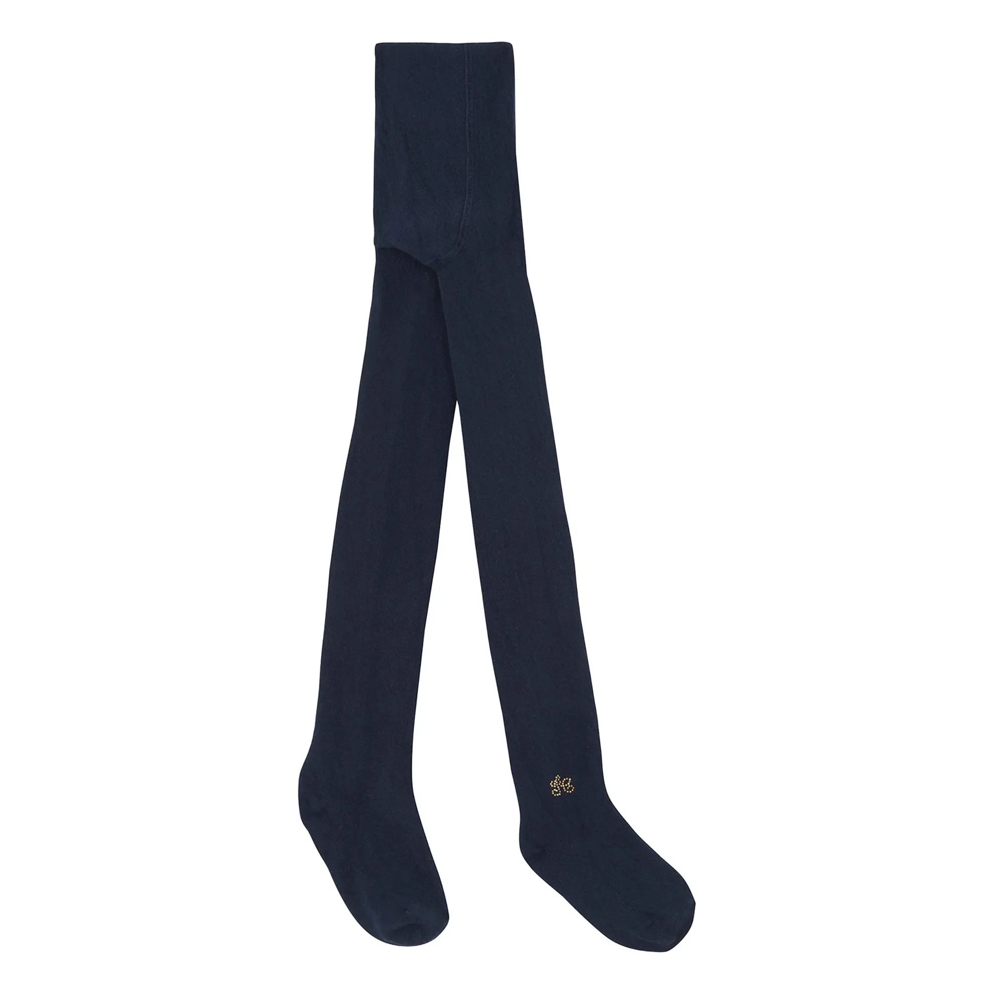 Tartine et Chocolat - Gerippte Strumpfhose | Marineblau