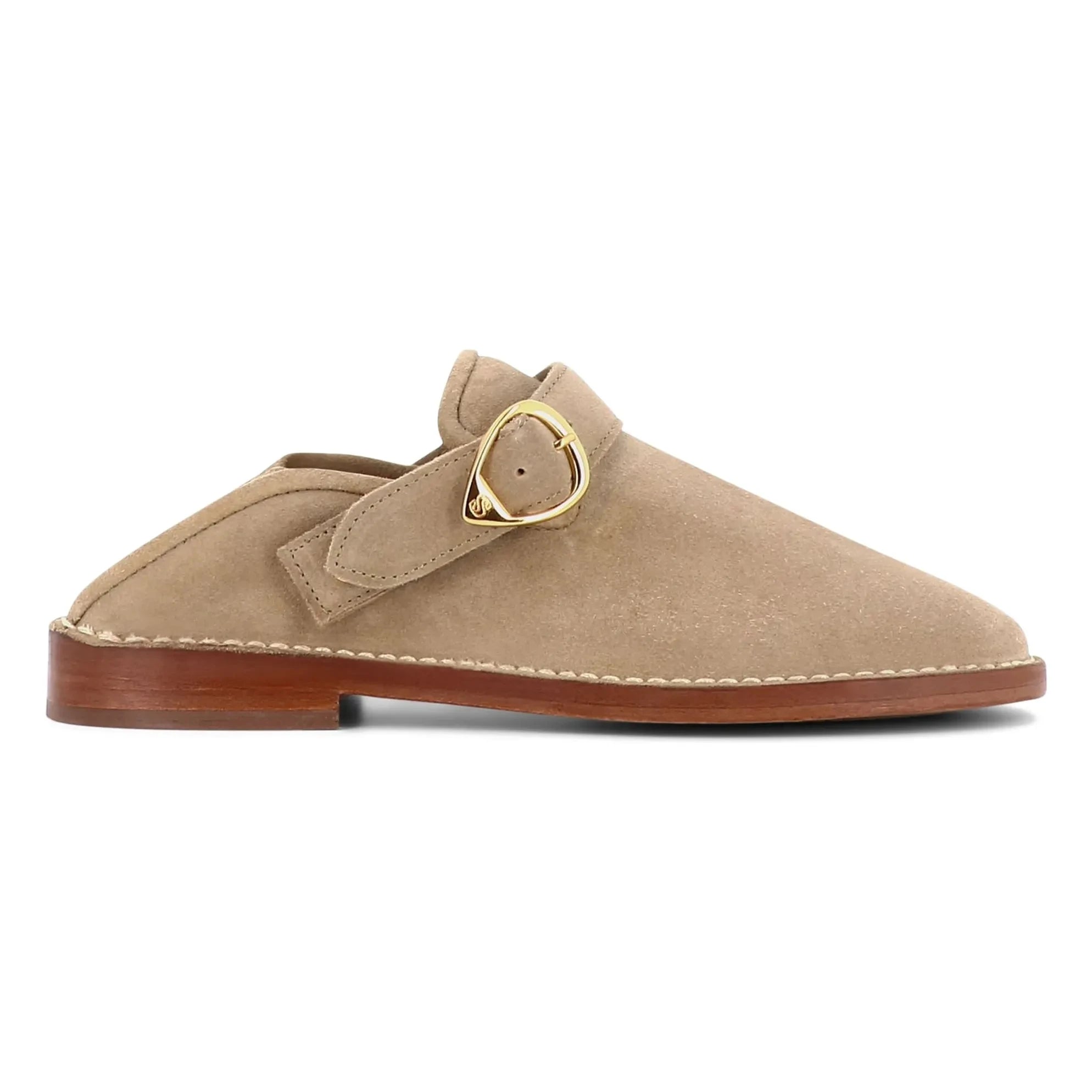 Socque Paris - Lucca Sweden Slippers | Taupe Brown