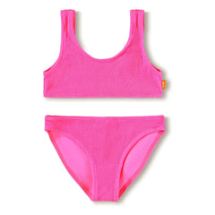 Molo - Gerippter Badeanzug Nola Crepe aus recycelter Faser | Fuchsia