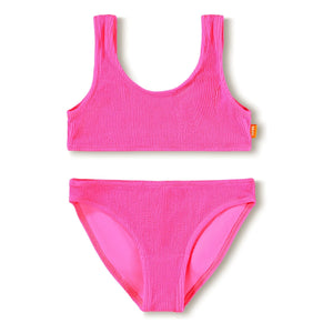 Molo - Gerippter Badeanzug Nola Crepe aus recycelter Faser | Fuchsia