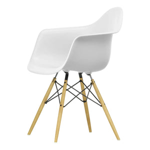 Vitra - DAW Stuhl - Ahornuntergestell - Charles & Ray Eames | Weiß