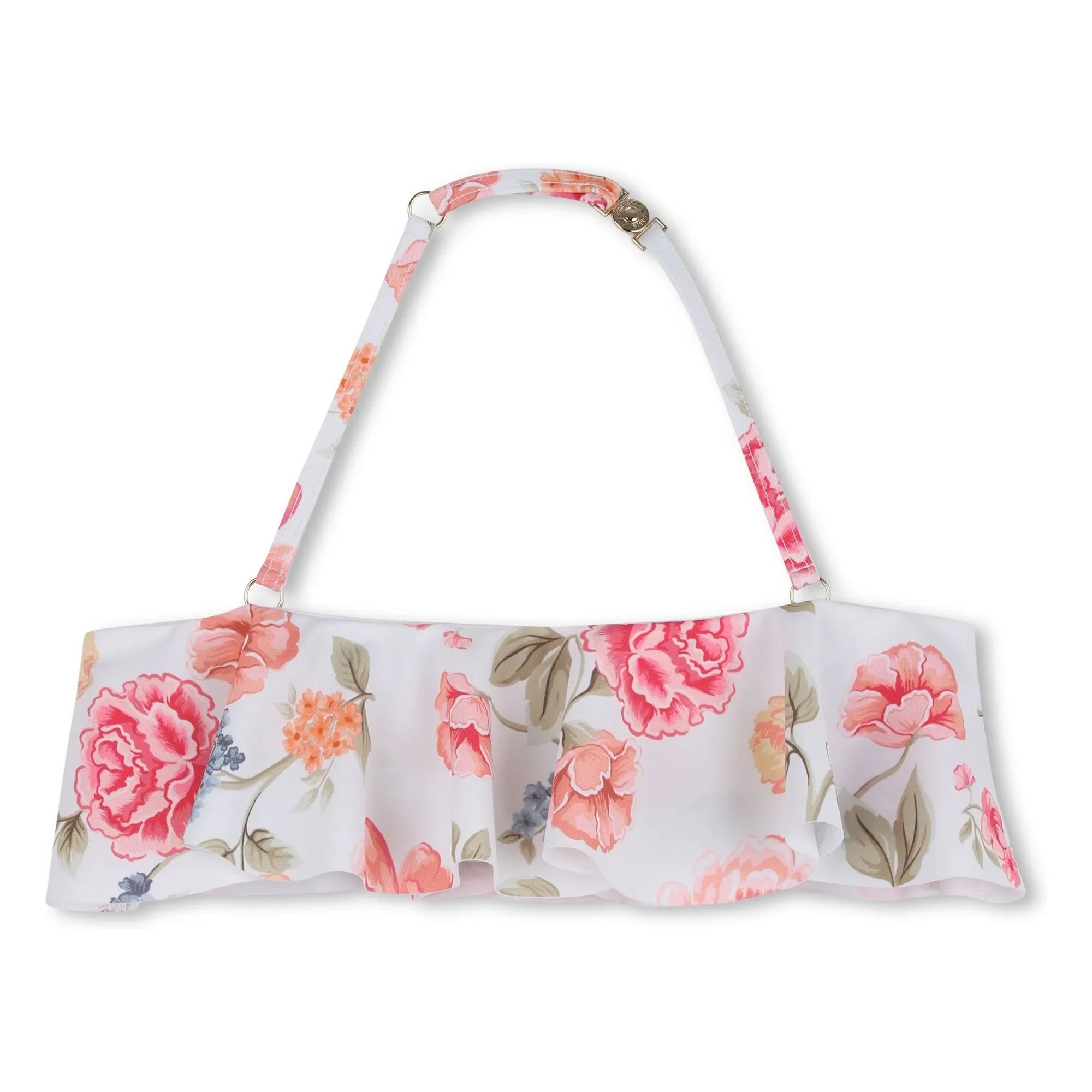 Chloé - Çiçek Desenli Mayo | White