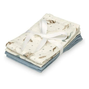 Cam Cam - Sea Garden tuvalet mendilleri - 4'lü Set | Mavi