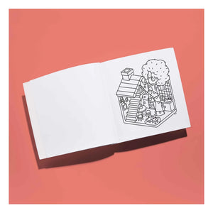 Omy - Lecker Schmecker Malbuch | Pink