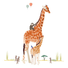 MIMI'lou - Dev Safari Çıkartması