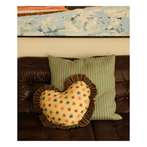 Doing Goods - Noa Star Heart Pillow | Multicolor