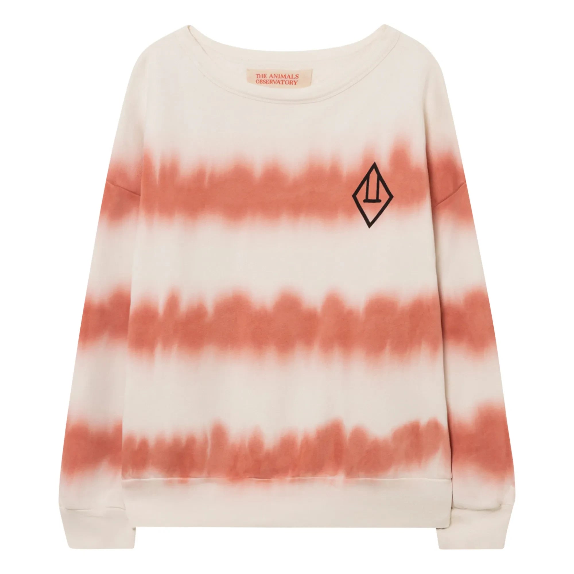 The Animals Observatory - Oversize Batik Büyük Ayı Sweatshirt | Turuncu