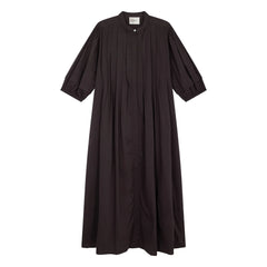 Leon & Harper - Roca Kleid aus Bio-Baumwolle | Carbon