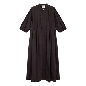 Leon & Harper - Roca Kleid aus Bio-Baumwolle | Carbon