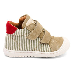bisgaard - Thor V Striped Sneakers | Sage
