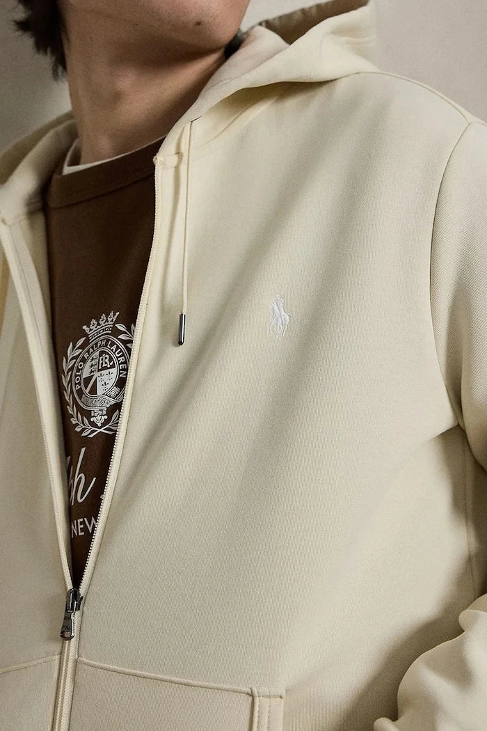 Polo Ralph Lauren fermuarlı kapüşonlu sweatshirt