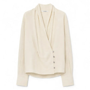 Pomandère - Wickelbluse | Creme