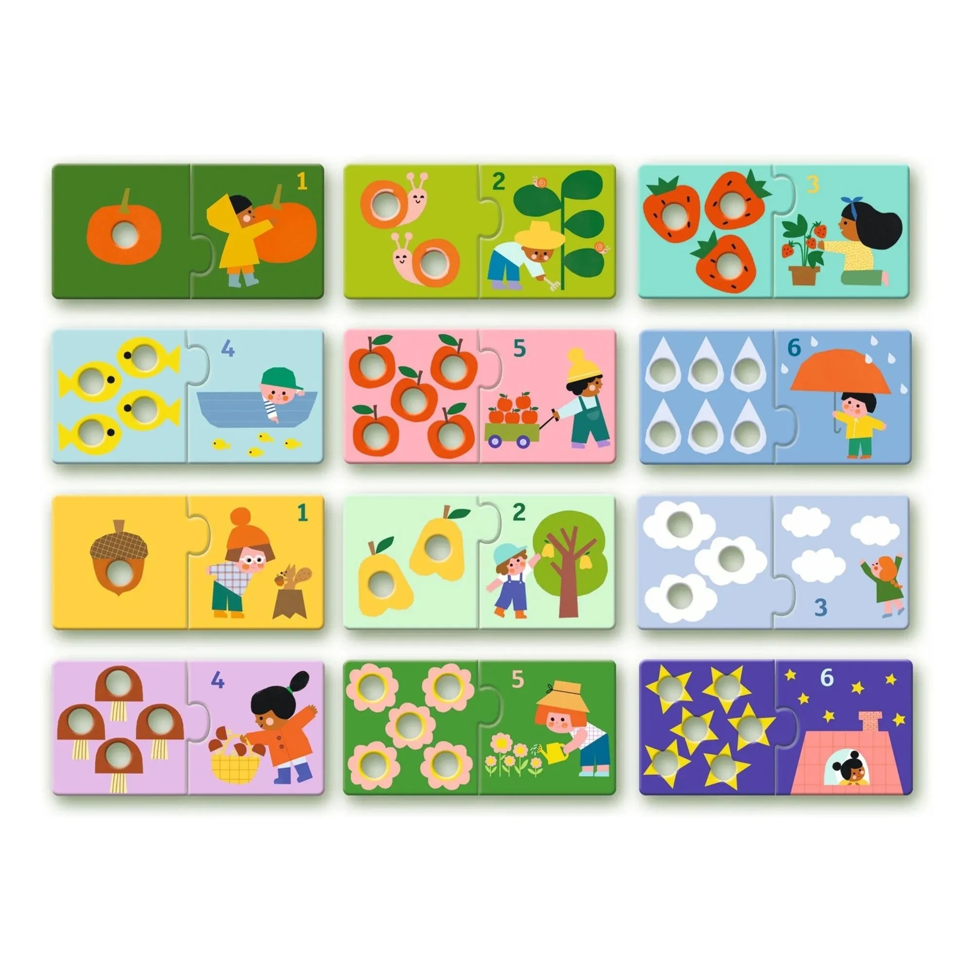 Djeco - First Numbers Duo Puzzle
