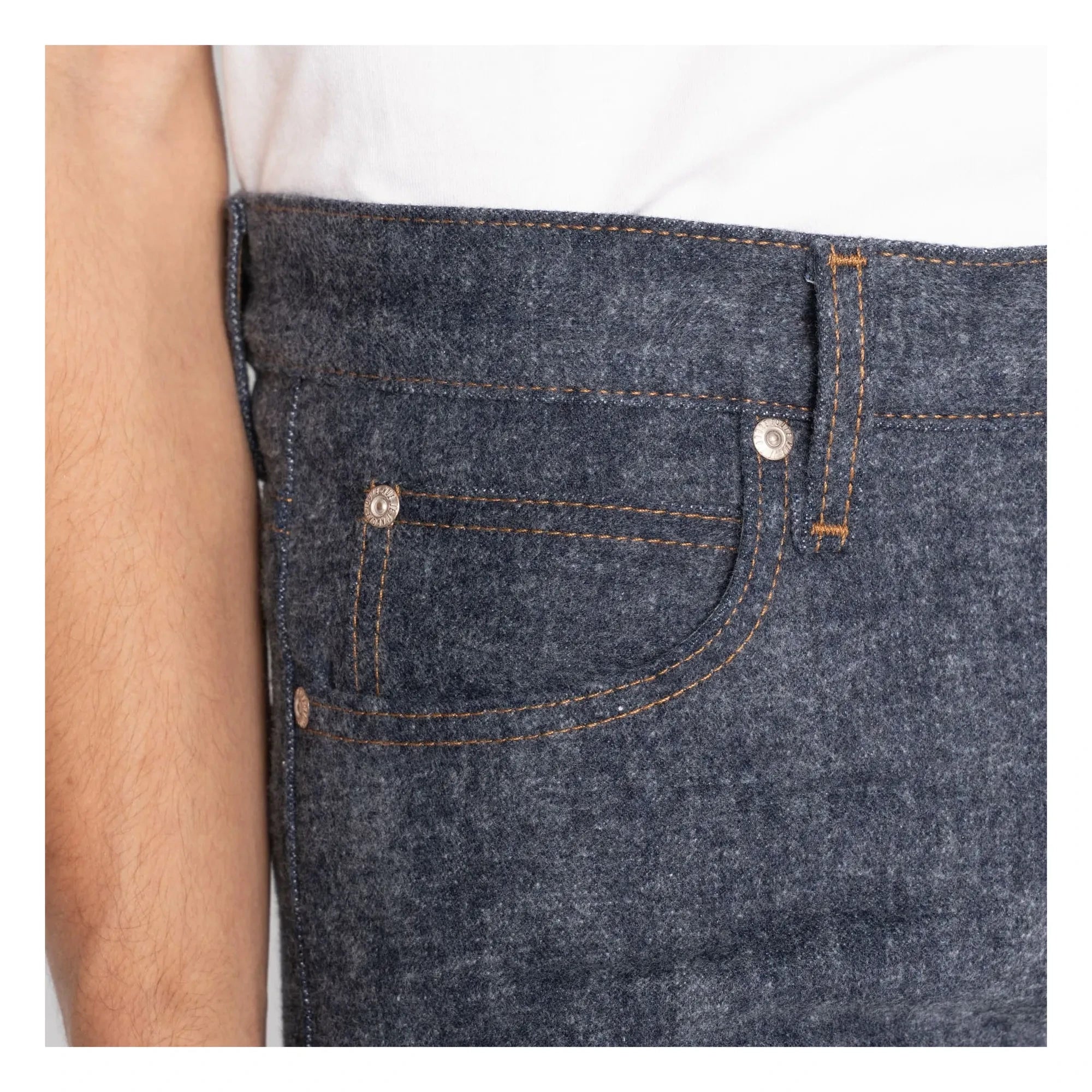 Naked & Famous - Super Guy Max Brush Selvedge Jean | Indigo