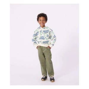 Petit Bateau - Petit Bateau Kapüşonlu Sweatshirt | Ekru