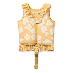 Liewood - Dove swim vest | Flower/Lemon yellow