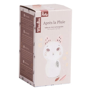 Moulin Roty - Cat night light - Après la pluie