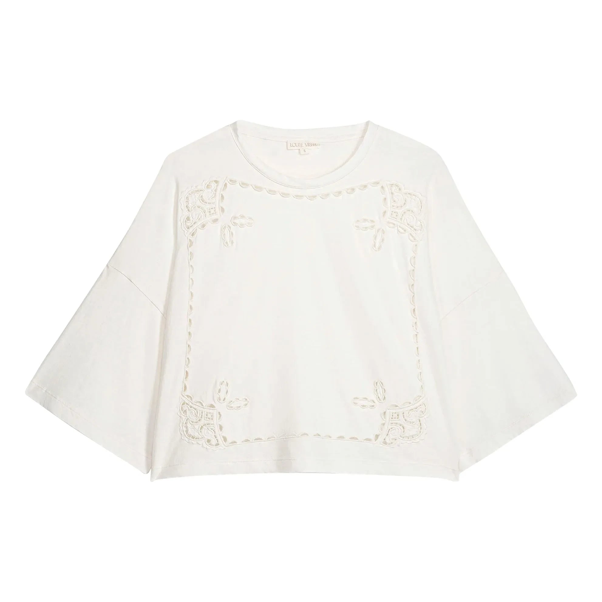 Louise Misha - Neolar Organic Cotton Blouse | Ecru
