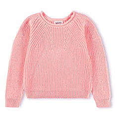 Molo - Gaye Organic Cotton Sweater | Peach