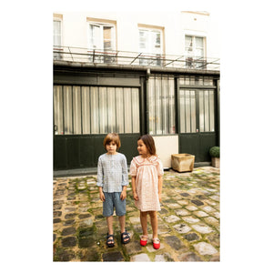 Louis Louise - Kurta Uncle Ekose | Mavi