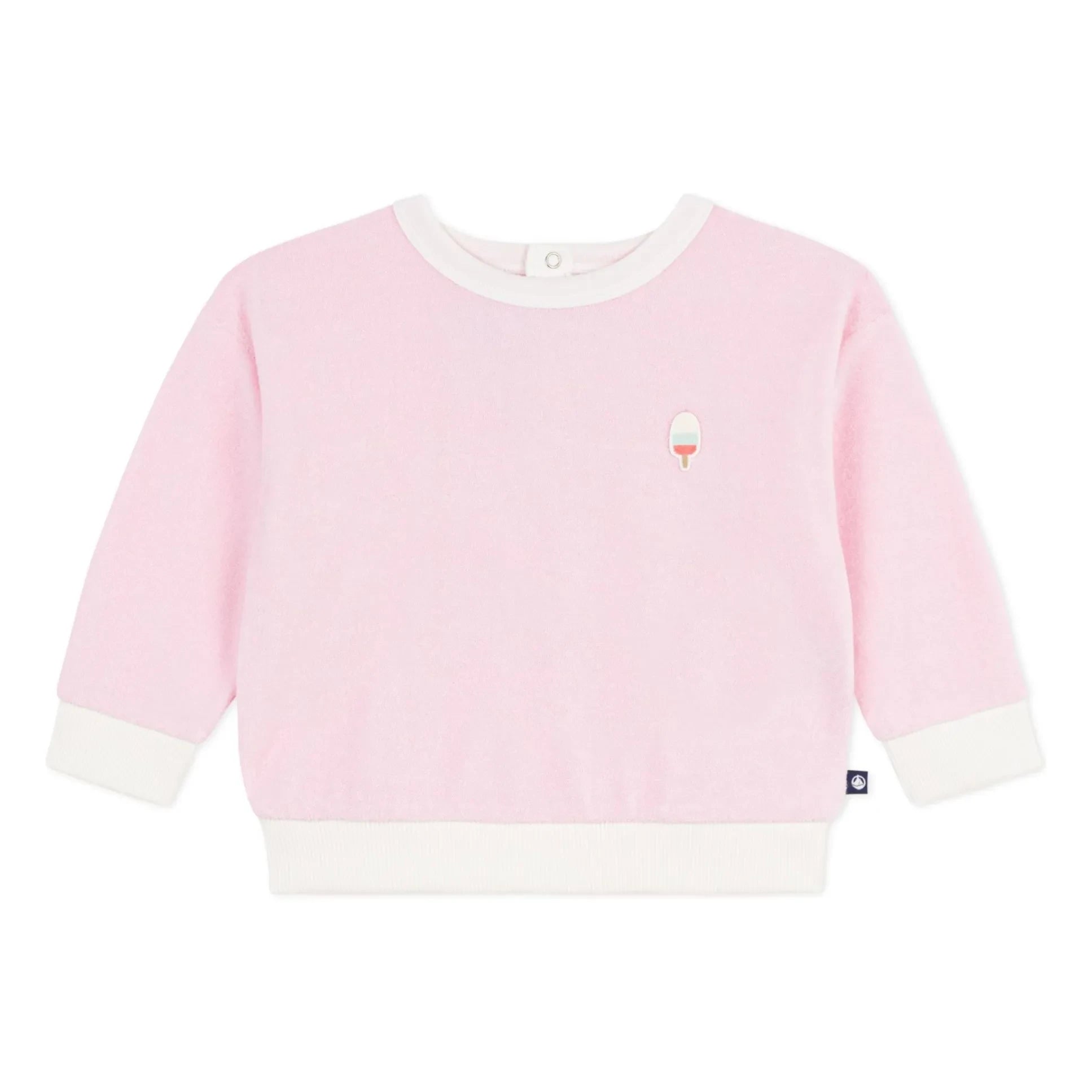 Small Boat - Pembe Buz Süngeri Sweatshirt