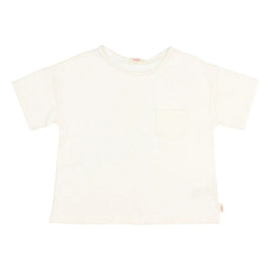 Búho – T-Shirt mit Leinentasche | Weiß