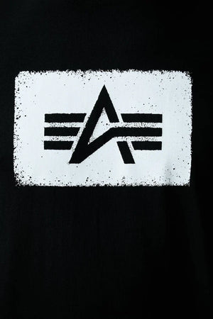 Alpha Industries Erkek Pamuk Tişört Washed Out