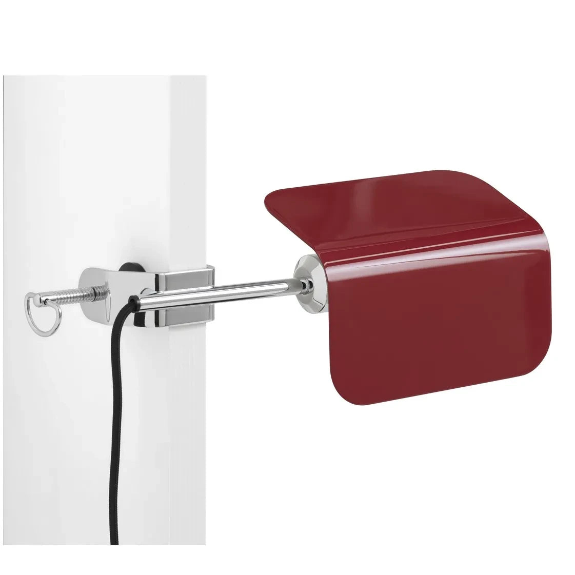 Hay - Lampada da tavolo Apex con morsetto | Rossa