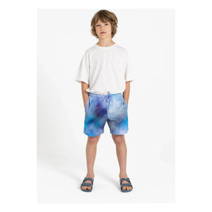 Hundred Pieces - Badeshorts Wave | Hellblau