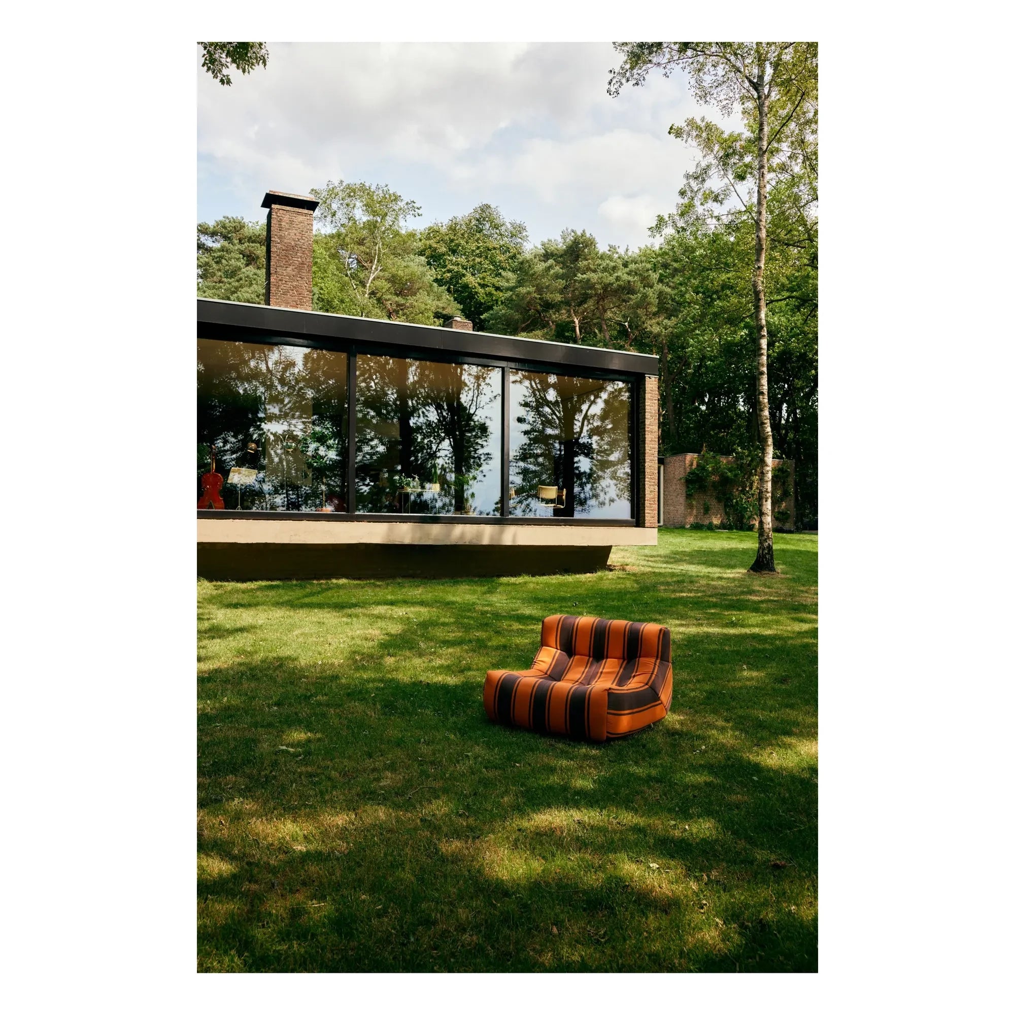 HKliving - Fauler Loungesessel | Orange