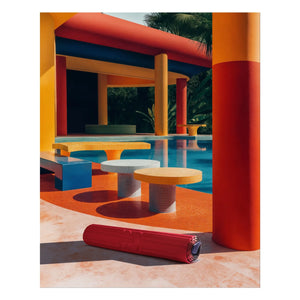 Hercule Studio - Archy Uchronia Sommer-Yogamatte | Rouge Brun