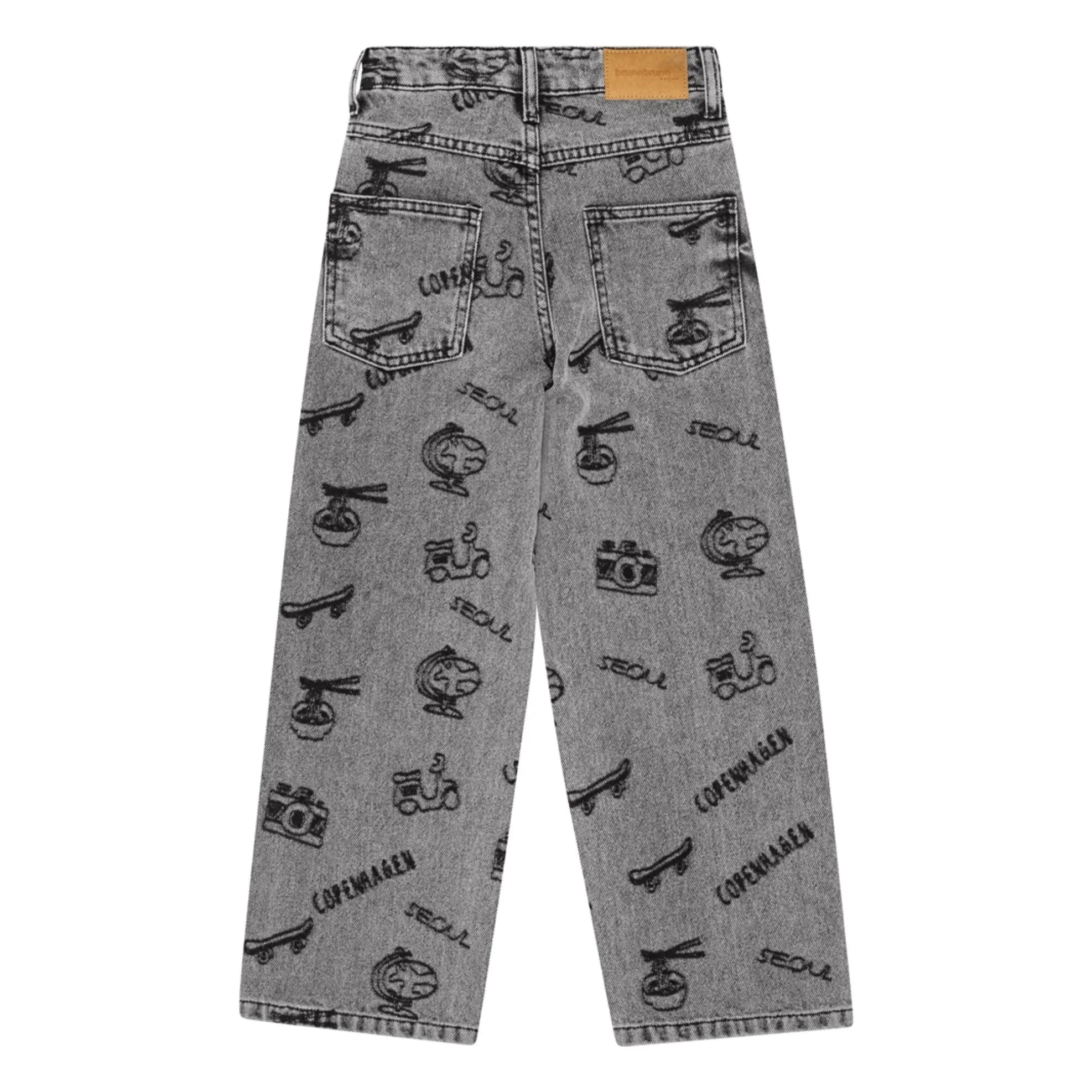 Brunobruno Nation - Malte Travel Organic Cotton Jeans | Gray