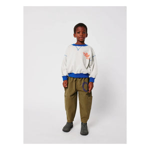 Bobo Choses - Sweat Dice Bobo Choses Organik Pamuk | Gri melanj