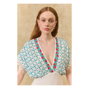 Louise Misha - Bejolie Kleid | Creme