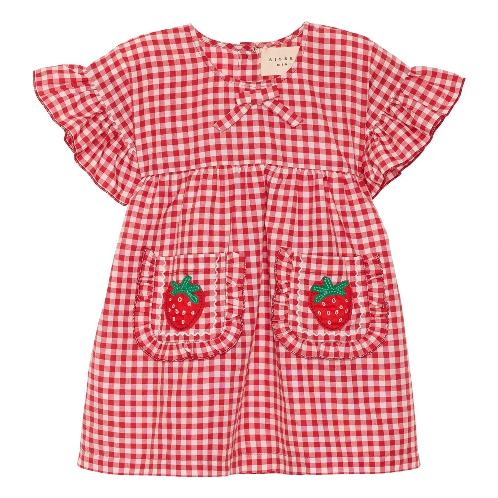 SISSEL EDELBO - Ohio Vichy Kleid - Kinderkollektion | Rot