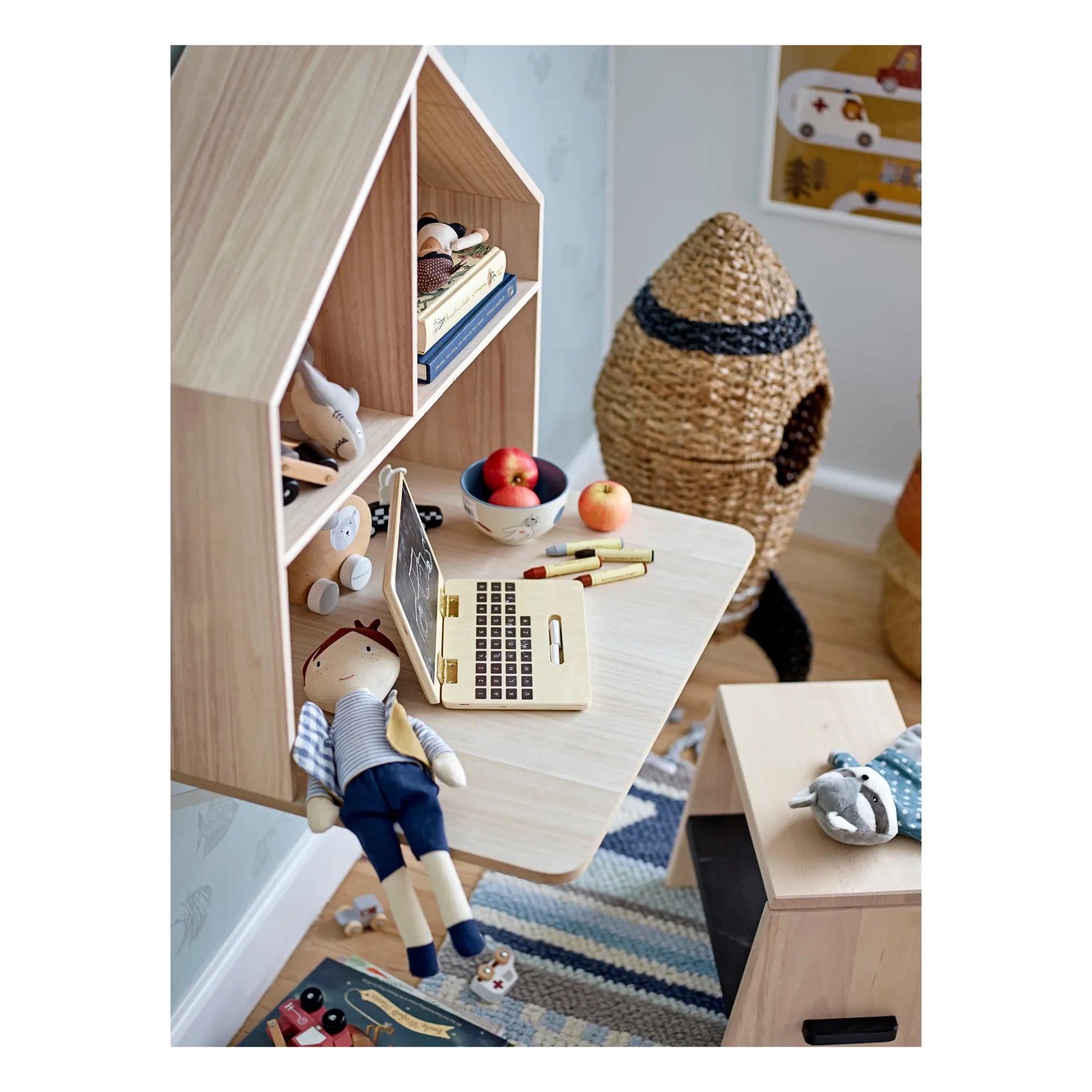 Bloomingville Mini - Kapaklı Cosmina sepet