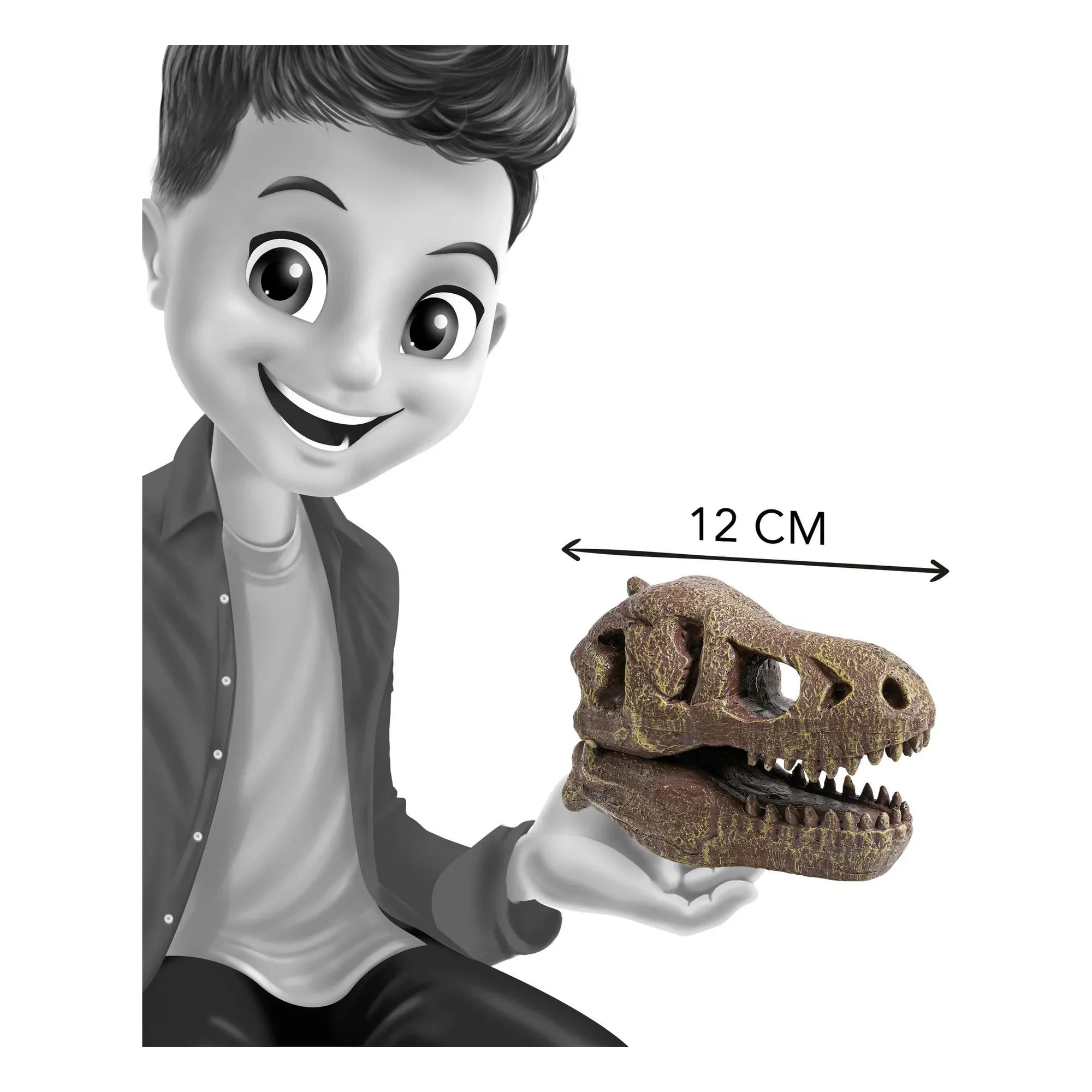 Buki - Arkeoloji seti - Müze Dino Kafatası
