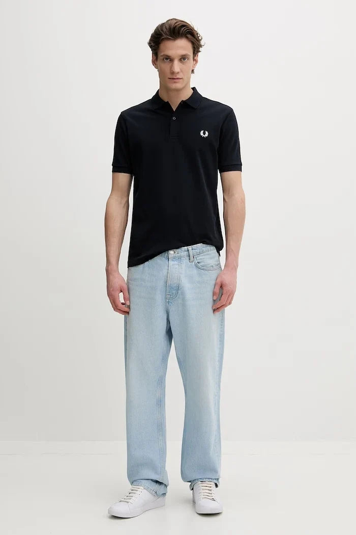 Fred Perry Yakalı Pamuklu Tişört