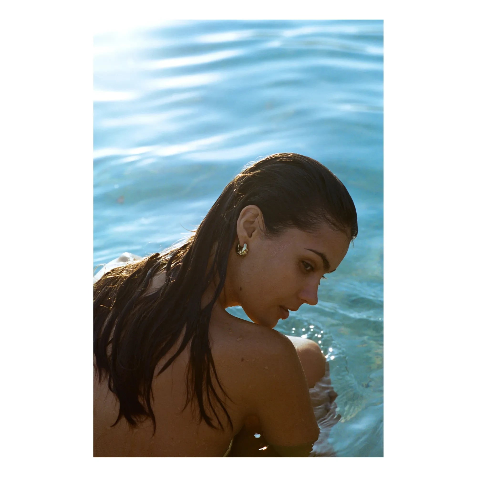 Anni Lu - Crystal Bay Küpeler | Altın