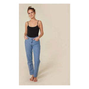 Petit Bateau - Düz askılı body - Kadın koleksiyonu | Siyah