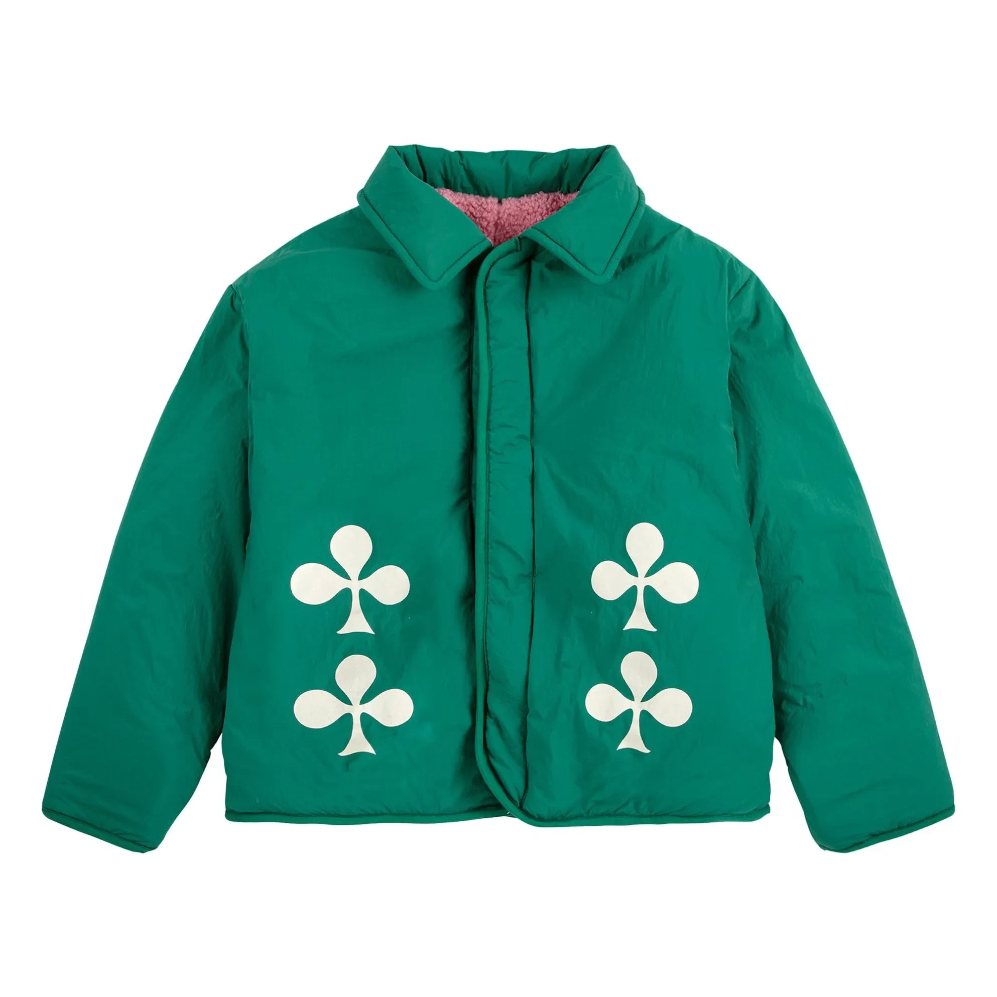 Bobo Choses - Reversible Waterproof Recycled Fiber Jacket | Green